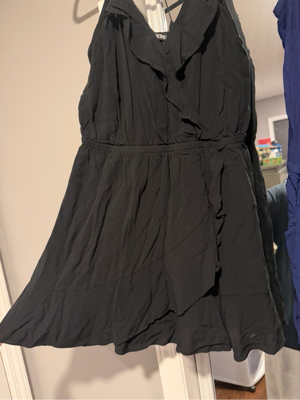 Express rompers and dresses featuring spaghetti straps, ruffles, & floral prints - Picture 13 of 13